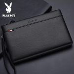 PLAYBOY Meeste &Auml;riline Nahast Sidurikott Medium must