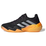 Adidas Barricade 13 Mesh Breathable Low top Tennis Shoes Unisex Gray Yellow White IF6536 36 black