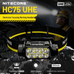 Nitecore HC75 UHE Laetav Pealamp