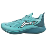 Li Ning SONIC 12 PE Version Cushioning, Wear Resistant Low top Basketball Shoes Men's Turquoise ABAU019-23 43