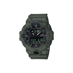 CASIO Meeste vedelkristall/analoog kahekordse n&auml;idikuga seeria Must k&auml;ekell GA-700UC-3A GA-700UC-3A Army Green Strap