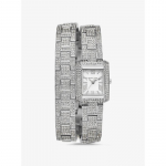 Michael Kors Petite Emery Pav&eacute; H&otilde;bedane Kahekordne Rihmaga K&auml;ekell MK4836 h&otilde;be