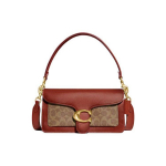Coach Tabby 26 Klassikaline Monogramm Nahast Crossbody &Otilde;lakott Keskmine Naiste kotid Pruun CI032-B4NQ4 Basic Set (Bag+Dust Bag)