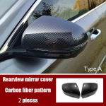 For BYD Sealion 6 Seal U Song Plus DM-i EV 2024 Bull horn shape Wolf claw shape Rearview mirror Decorative protective cover 6602 black