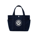 Lululemon Daily Multi 6.5L Moodne Vabaaja Kl&otilde;pskinnitusega Puuvillane Kandekott Ostukott K&auml;ekott Mini Unisex Kandekott Tumesinine LU9BXWS-064595
