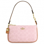 Coach Valentinip&auml;eva piiratud v&auml;ljaanne Nolita 19 Klassikaline Monogramm Metalllill Nahast Signatuur Ripats T&otilde;mblukuga K&auml;ekott Naiste k&auml;ekott CDW31-IMPO Gift Box Set (Basic Set+Yellow Box)