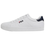 FILA Court Deluxe Cushioning Abrasion Resistant Breathable Low top Skateboard Shoes Unisex White 1XM02342H150 38.5