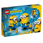 LEGO 75551 Tellistest ehitatud Minionid ja nende varjupaik Plokk-m&auml;nguasjad kollane/sinine