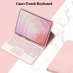 Kaitse&uuml;mbris Samsung Galaxy Tab S11 11-tollisele, Klaviatuurikate Samsung Galaxy Tab S11 11-tollisele S Peni hoidjaga (SM-X730 SM-X736B) Tab S11 11 inch&French pink