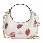 K&auml;ekott Coach Carmen Mini Crossbody, maasikaprint, kriiditoon, igap&auml;evane vabaajakott CAL01-IMCAH Basic Set (Bag+Dust Bag)