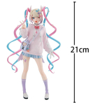 Anime kuju Angel-chan tegevuskuju Kangelase kujuke Kollektsioonimudel armas ja v&otilde;luv JK &uuml;likonnas t&uuml;druku kuju Anime Kollektsiooninukk Kingitused 21cm