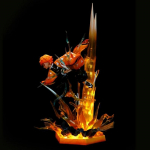 35cm Demon Slayer Agatsuma Zenitsu tegevuskujud Piksel&ouml;&ouml;k ja S&auml;hvatus efektiga Anime Kimetsu No Yaiba kujuke Mudel M&auml;nguasjad Kingitus With BOX