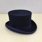 Meeste villane fedora m&uuml;ts - Klassikaline silinderrihmaga, Elegantne Steampunk Panama m&uuml;ts h&auml;rrasmehele, Unisex mitmek&uuml;lgne mood L (59cm) tumesinine v&auml;rv