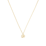 Gucci GG Running Kullatud Kampsunikett Erksav&auml;rviline 18K Kaelakee Naiste kaelakee 687118-J8500-8000 Gold,F