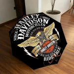 1 tk Harley Davidson Auto Armas Vihmavari | Kaasaskantav Kokkupandav 8-ribiline Manuaalse Avamisega, Armas Halloweeni ja J&otilde;ulukink V&auml;litingimustesse, Vabaaja Aksessuaar, Vastupidav C