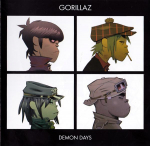CD GORILLAZ Demon Days 094634659222346 Parlophone 2005 Euroopa Tants Elektroonika Kasutatud