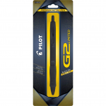Pilot G2 Piiratud V&auml;ljaanne Premium Geel tindiga Peen Matt Must Must 1 pliiats Pliiats, Otsik, Keha, Tint, (15238) must