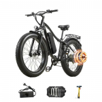 BURCHDA RX02 1500W 80 KM 26-tolline elektriline maastikuratas 48V16AH liitiumaku Fatbike elektriline jalgratas t&auml;iskasvanutele mootorratas