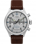 Kella Timex Waterbury TW2Y38700 Kvarts 10 ATM Veekindel Mineraalklaas H&otilde;bedane sihver Roostevaba teras [TIMEX] Meeste [Kasutatud]