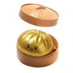 Saiakesed Squishies M&auml;nguasi Squishies Pelmeenid Stressipallid Lastele T&auml;iskasvanutele Pigistatav Tainas Stressileevenduse M&auml;nguasjad beige