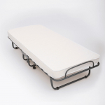 Valge kivi Kokkupandav voodi madratsiga 80x190 cm waterfoamist | Kokkupandav voodi 80 x 190 cm valge