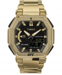 UFC K&auml;ekell Kvarts 10 ATM Veekindel Mineraalklaas Must sihverplaat TW2V84500 [TIMEX] Meeste [Ehtne] must