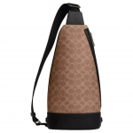 Kott Dominic 18 Kogu pind Tr&uuml;kitud T&otilde;mblukuga Suletav Kaetud L&otilde;uend Crossbody Kott Unisex kotid Pruun Must CY801-QBNRX Basic Set (Bag+Dust Bag)