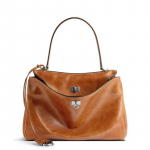 Luksuslik &otilde;lakott Br&auml;ndidisain Ehtne nahast k&auml;ekott Klappkattega Retro-lukuga portfell K&otilde;rgetasemeline lihtne kott Crossbody kott 22.8x9.9x8.3cm