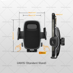 Ulefone Universaalne Auto Laua Telefonihoidik Ulefone Armor 33 30 30 PRO 29 28 27 26 25 24 23 22 Teiste Tootjate Mudelite Telefonidele UAN15