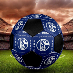 FC Schalke 04 Sisejalgpalli pall V&auml;rviline Masin&otilde;mmeldud PVC Suurus 5 Meeskonna Treening V&otilde;istluseks Valmis Vastupidav K&otilde;rge p&otilde;rkega Lahe Spordikingitus