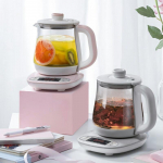 Bear Mini 0,8L Klaasist Wellness-veekeetja CN pistikuga (adapter kaasas)
