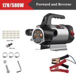 12V 24V 220V 580W Edasi-tagasi &otilde;li-vee kahekordse otstarbega pump Elektriline isepreimiv pump Diiselpump &Otilde;lipump Veepump 12V Forward Reverse
