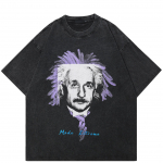 Streetwear M&otilde;lemalt Poolt V&otilde;rrandi Graafiline Unisex T-s&auml;rk Puuvill Pesta Must T-s&auml;rk Unisex &Uuml;laosad Tees Suvine L&uuml;hikeste Varrukatega T-s&auml;rk S