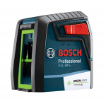 Bosch Professional GLL30G Ristjoonlaser Roheline (Otsene laser) roheline