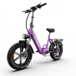 MAXTURN Literider 2.0 T&auml;iskasvanute Elektrijalgratas 500W Mootor 48V 13.5AH Suure Mahutavusega Aku Maksimaalne Koormus 180kg T&ouml;&ouml;lk&auml;imiseks Linnas E-jalgratas Igap&auml;evaseks Reisimiseks lilla