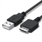 Sony Walkmaniga &uuml;hilduv USB-laadimis- ja andmeedastuskaabel 100 cm 1 kaabel, pikkus, kaabel. must