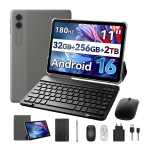 ExcitPower T70 11 90Hz WiFi Tahvelarvuti 32GB+256GB Android 16 8000mAh N&auml;otuvastus GPS hall