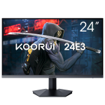 KOORUI 24E3 24-tolline m&auml;ngumonitor - 24-tolline m&auml;ngumonitor FHD 1920 x 1080 - 165 Hz FHD - 1 ms arvutiekraan - 75 x 75 mm VESA-kinnitus must