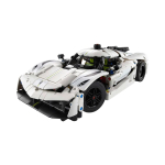 Lego Technic Koenigsegg Jesko Absolut Valge H&uuml;perauto ONE SIZE mitmev&auml;rviline