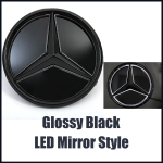 Esiv&otilde;re Kroomitud T&auml;he Embleem Must M&auml;rk Esiv&otilde;re Kroomitud Embleem Sobib Mercedes Benz V-klassile W447 2021-2023 LK9