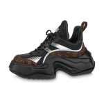 LOUIS VUITTON Archlight 2.0 Madalad Paksud Tennised Naiste Must Pruun 1ABHZ7 39