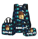 ROBLOX Laste seljakott L&otilde;unakott Kahekihiline Pintslikott Komplekt Poistele T&uuml;drukutele Koolitarbed