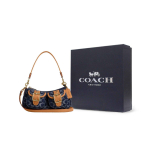 COACH Ashton Kangast Crossbody kott, &Otilde;lakott Keskmine Naiste Denim Sinine CY700-IMXIA One Size 3 black