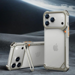 Oatsbasf 9-kujuline telefoni&uuml;mbris 17 Pro Max/Pro/Air jaoks, seisutoega, metallist raamita, Magsafe, minimalistlik kaitseraam, p&otilde;rutuskindel kate iPhone17 Pro Max