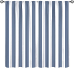 Vintage triibulised kardinad, keskmise sajandi v&auml;rviline punaroheline vertikaalse triibuga kardin, abstraktne geomeetriline klassikaline triibude t&ouml;&ouml;tlemine 53x116CM-2PC