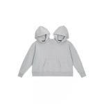 Paaridele sobiv kapuutsiga dressipluusi komplekt Meestele Naistele Hubane Paks Pikkade varrukatega Unisex Koduriided Talv Gray Sweatshirt gray