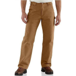 Carhartt B111 PESTUD DUCK FLANELLVODRIGA T&Ouml;&Ouml;P&Uuml;KSID Cargo P&uuml;ksid LOOSILINE L&Otilde;IGE Meeste CAR-B111 W30/L32 brown
