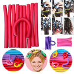 10 tk Lihtne pehme vahuga lokirullid Bendy Twist Curls Styling Juuste t&ouml;&ouml;riistade komplekt One Size