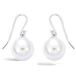 Les Tr&eacute;sors De Lily [G9011] - H&otilde;bedane BO 'Perla' H&otilde;bevalge (roodiumiga kaetud) - 9 mm valge