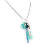 Les Tr&eacute;sors De Lily [H3497] - Collier Cr&eacute;ateur 'Boh&eacute;mienne' turquoise t&uuml;rkiissinine